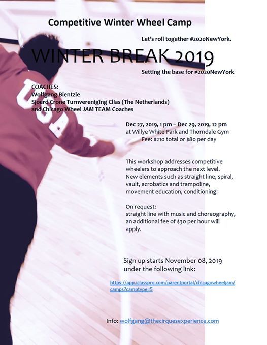 Competitive Winter Break Camp 2019 At Cirquesexperience Connect