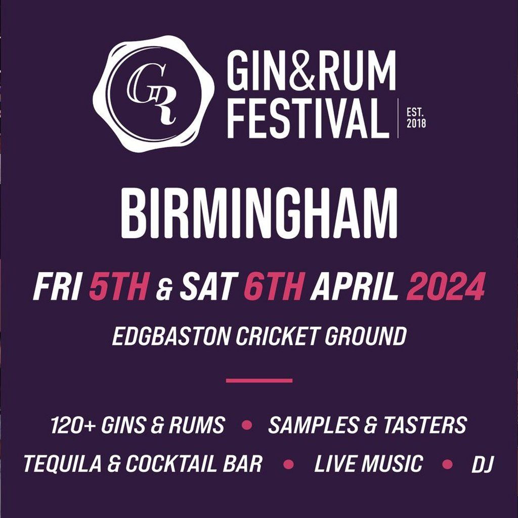 Gin & Rum Festival Birmingham 2024, Edgbaston Stadium, Birmingham
