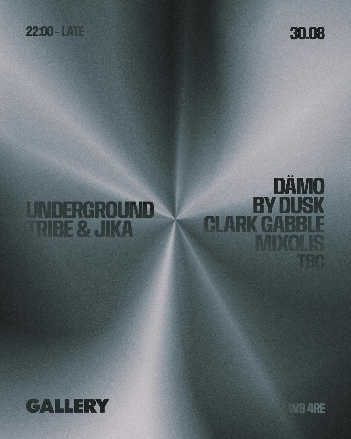 Underground Tribe &amp; Jika, 30 August | Event in London | AllEvents