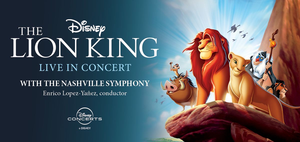 Nashville Symphony - The Lion King in Concert | Event in Nashville | AllEvents