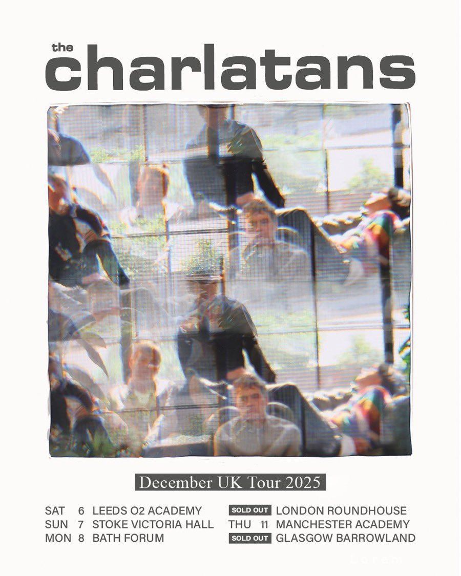 The Charlatans Leeds Tickets, 6 December | Event in Leeds | AllEvents