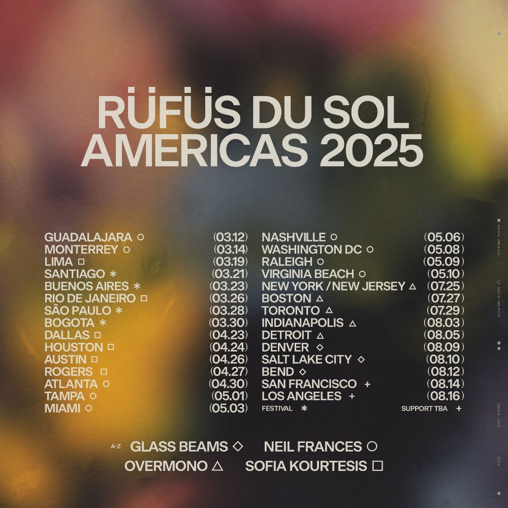 Rufus Du Sol, 2 May | Event in Miami | AllEvents