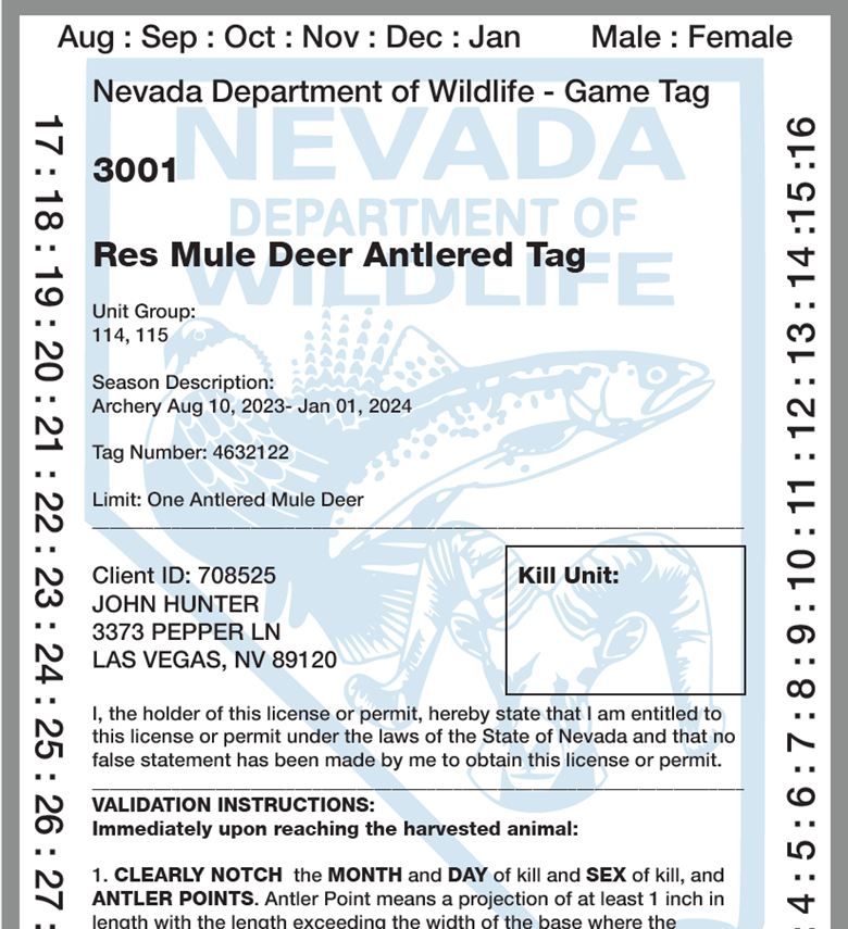 Tag Application Workshop-Las Vegas, Clark County Shooting Complex ...