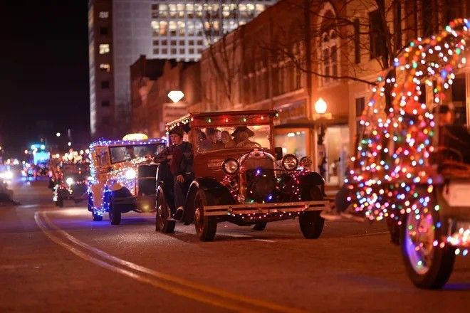 Rock Hill Christmas Parade, ChristmasVille in Rock Hill, SC, December 1