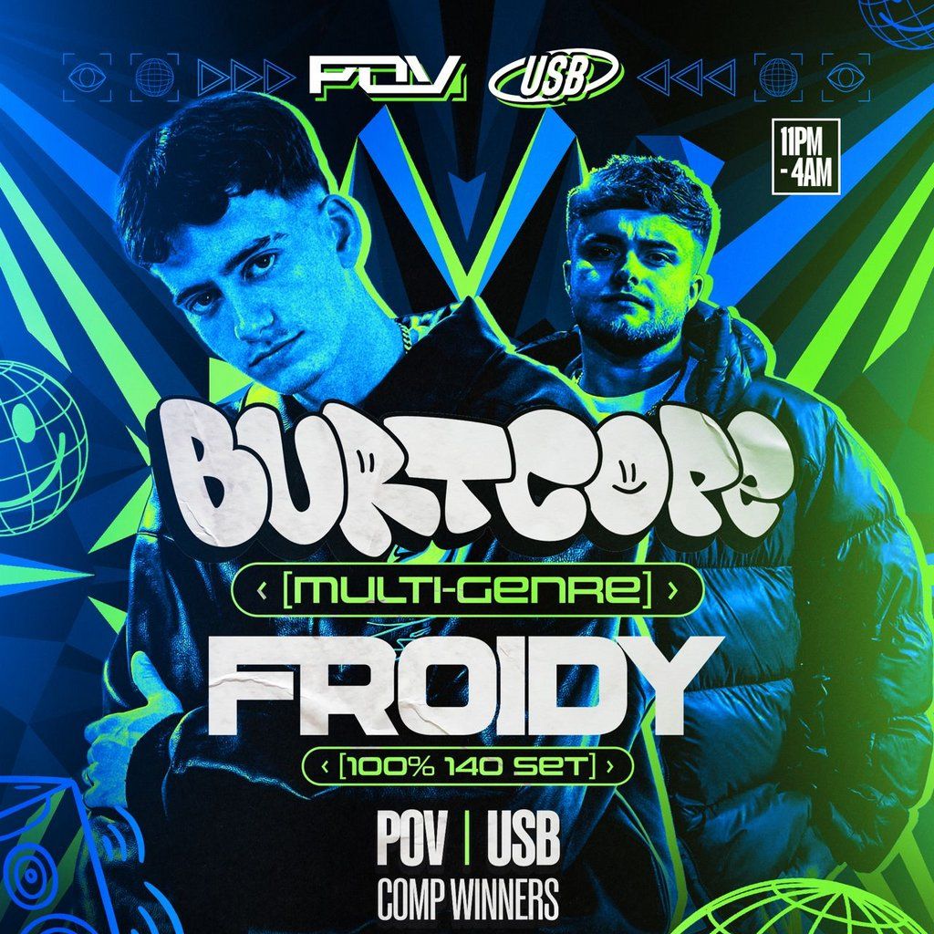 POV Audio Presents: Burt Cope & Froidy (Multi Genre), 28 November | Event in Bournemouth | AllEvents