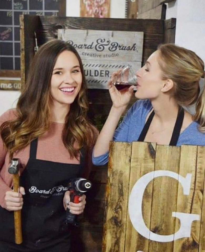 2 Free Drinks Pick Your Project Board and Brush Highlands