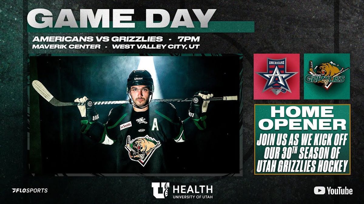 Allen Americans vs. Utah Grizzlies, 2 December | Event in Allen | AllEvents