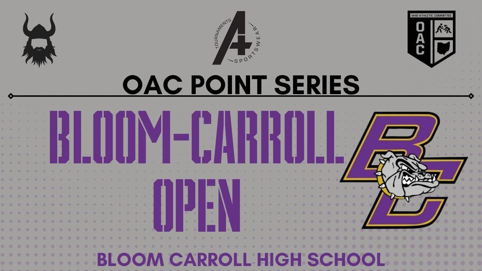 BloomCarroll Open, BloomCarroll High School, 12 November 2023
