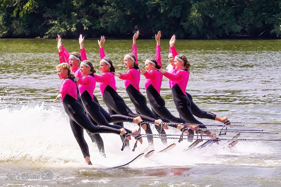 Five Seasons Waterski Show, Ellis Park, Cedar Rapids, August 17 2023