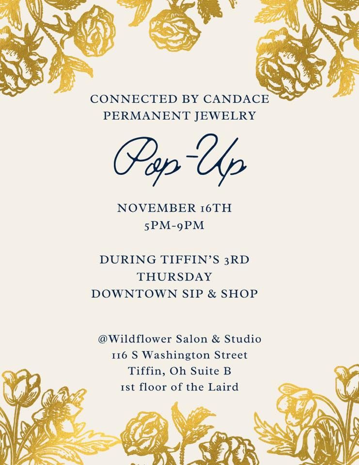 Permanent Jewelry Wildflower Salon & Studio, 116 S Washington St