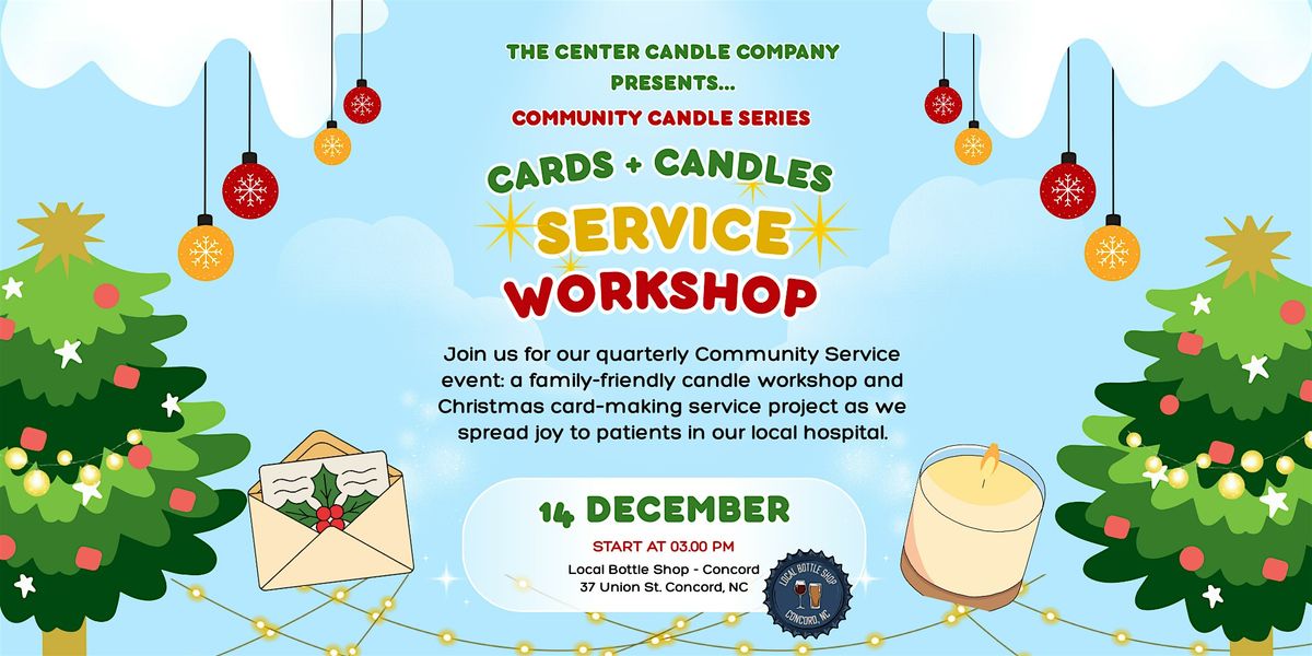 The Community Candle Series: Candle Making Workshop, 14 December | Event in Concord | AllEvents