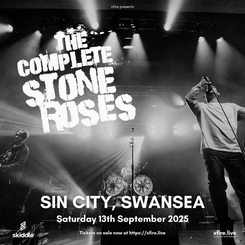 The Complete Stone Roses - Swansea, 13 September | Event in Swansea | AllEvents