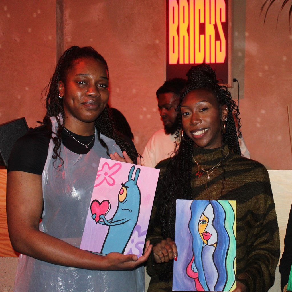 Sip and Paint Event | Brushndrink| Brixton London | Event in London | AllEvents