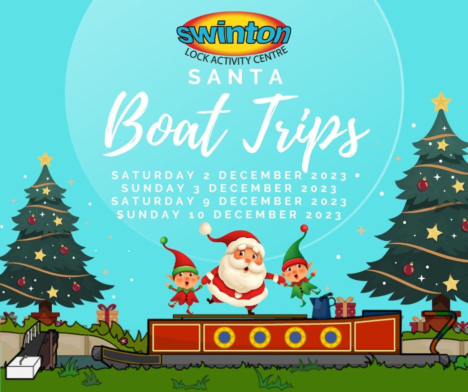 Santa Boat Trips, Swinton Lock Activity Centre, December 2 2023