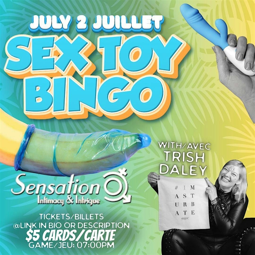 Sex Toy Bingo with Trish Daley - July 2026