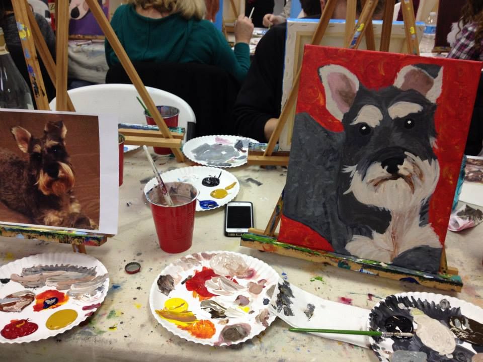 Pet Portrait, Spirited Art Scranton, Dickson City, December 30 2023