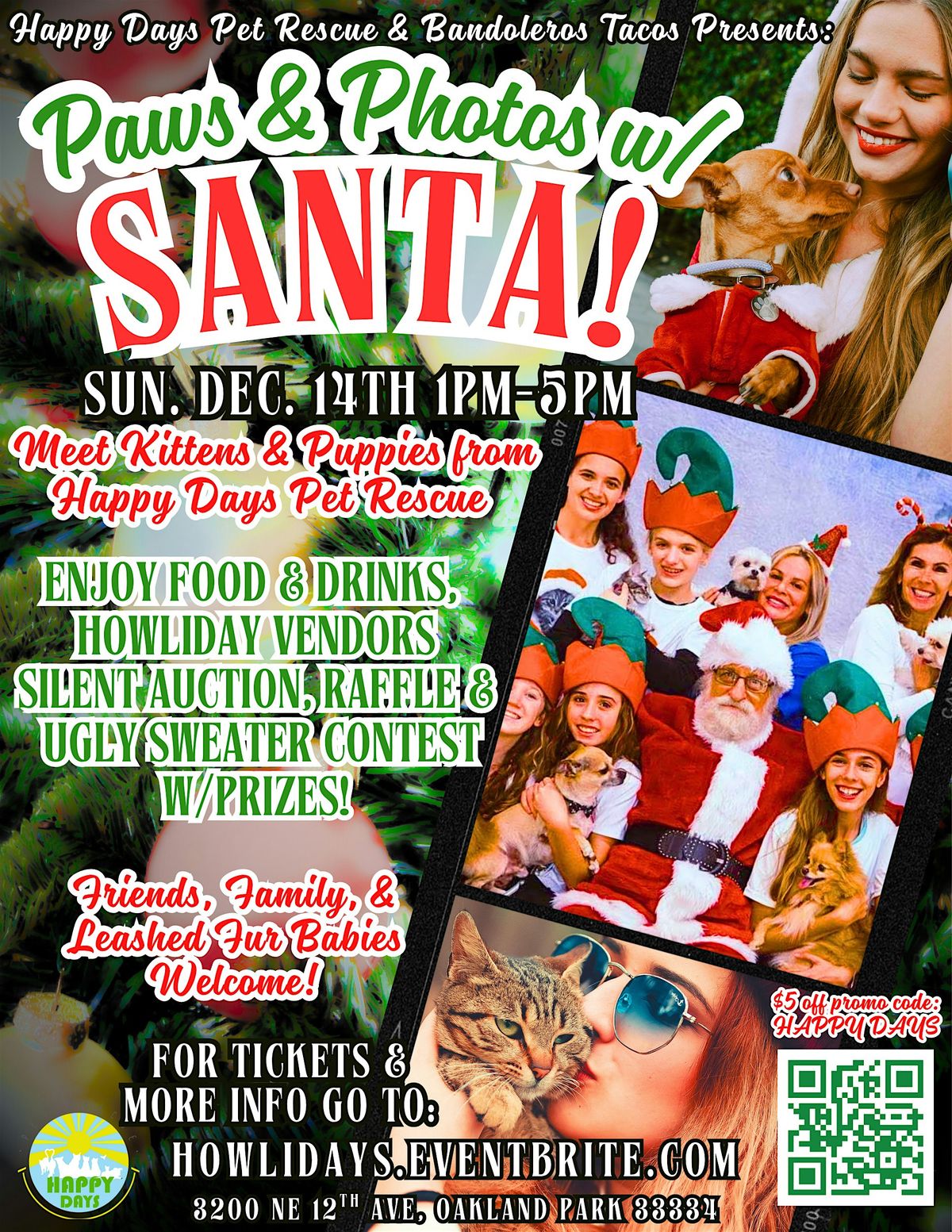 Paws & Photos w/ Santa, 14 December | Event in Oakland Park | AllEvents