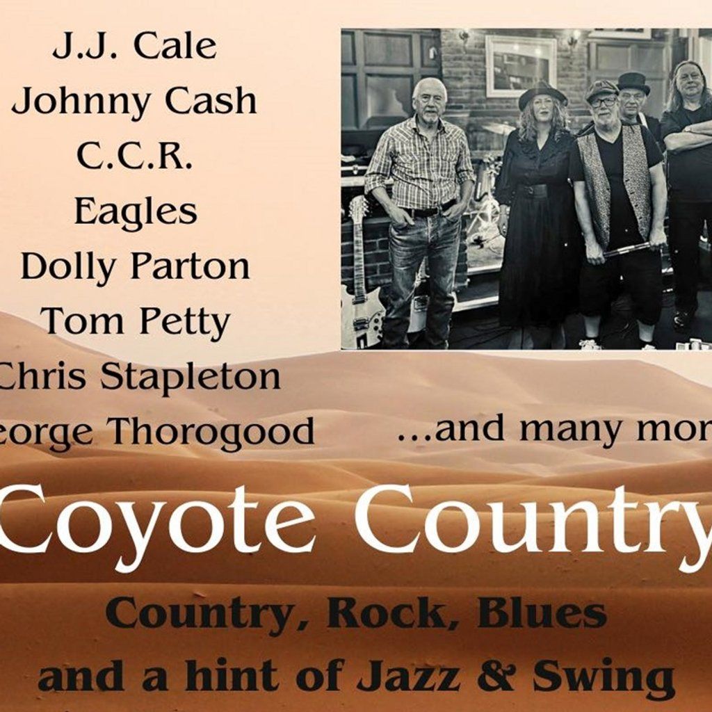 COYOTE CoUNTRY, Prestbury Sports Bar, Frome, 21 April 2024 AllEvents.in