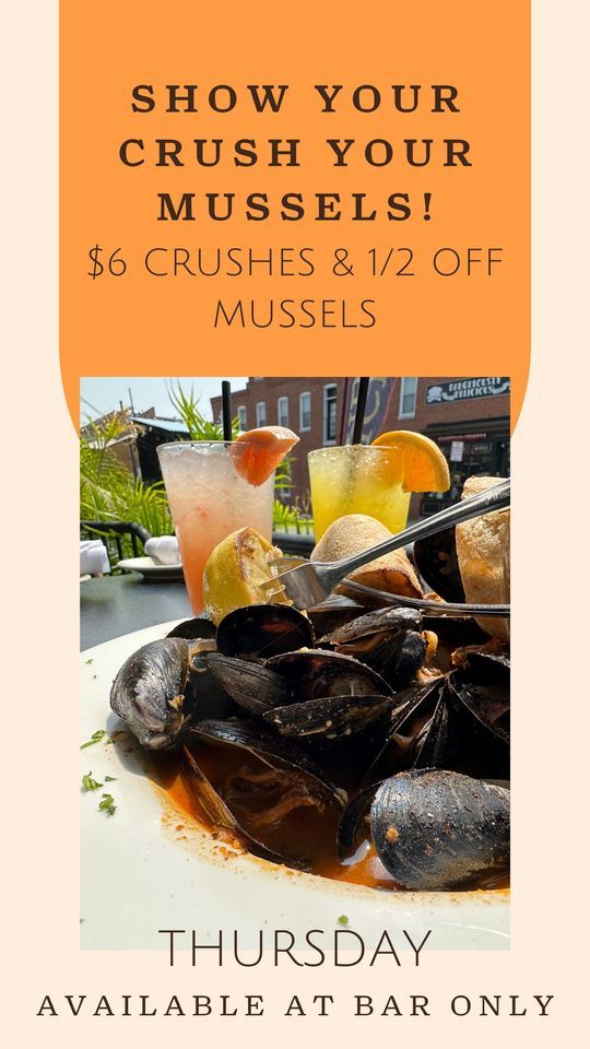 Show your Crush your Mussels, Mama's On The Half Shell, Brooklyn, December 7 2023 AllEvents.in