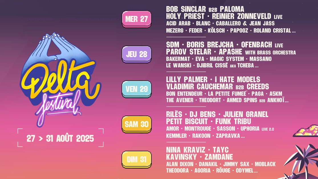 Delta Festival 2025 : Marseille City in Marseille, 29 August | Event in Marseille | AllEvents