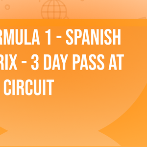 2026 Formula 1 - Spanish Grand Prix - 3 Day Pass at Madring Circuit