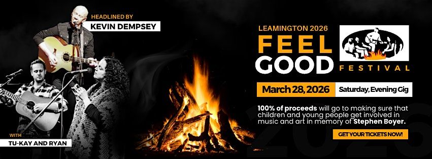 Feel Good Festival | Kevin Dempsey // Tu-kay and Ryan, 28 March | Event in Leamington Spa | AllEvents