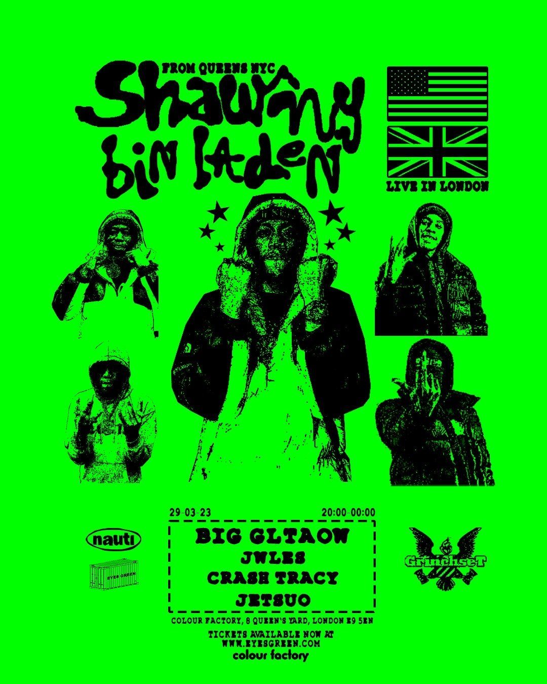 Shawny BinLaden at Gramercy Theatre, 26 June | Event in New York | AllEvents