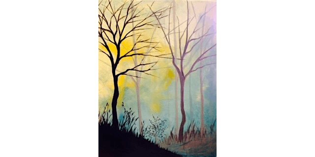 Winter Morning - Paint and Sip in Sacramento | Classpop!™, 28 December | Event in Elk Grove | AllEvents