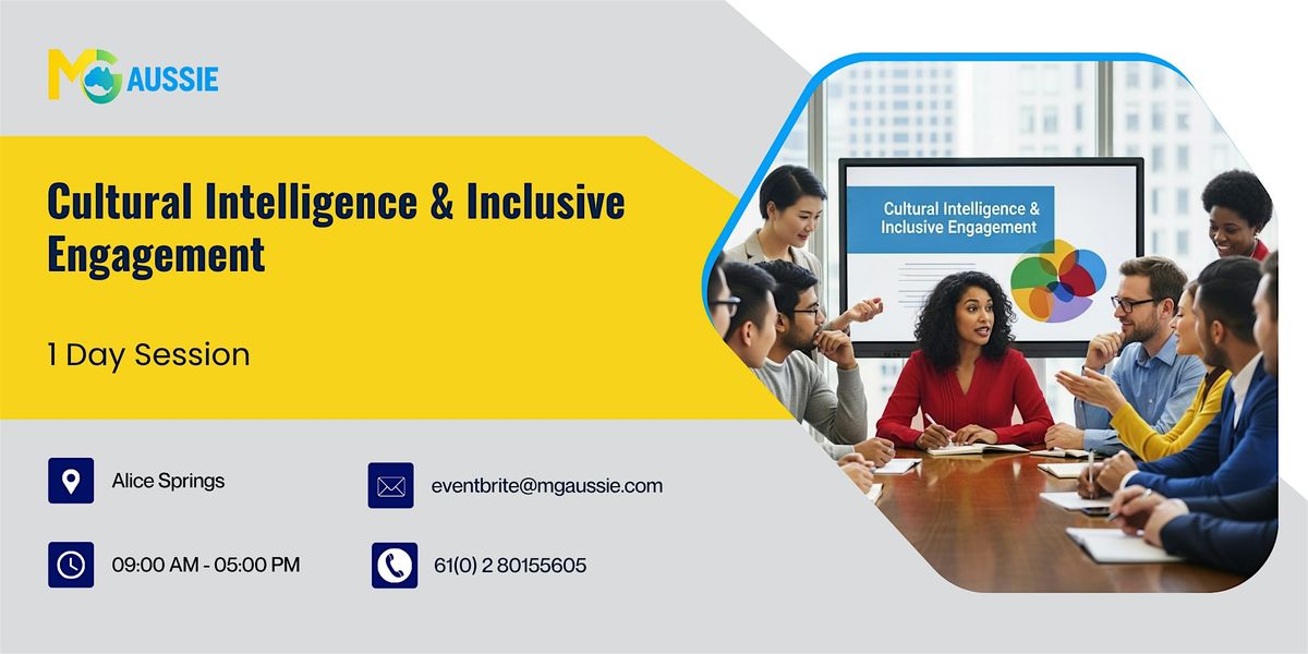 Cultural Intelligence & Inclusive Engagement – 1 Day Session, Alice Springs, 11 December | Event in Alice Springs