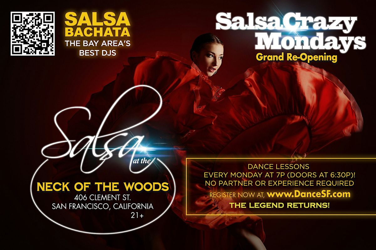 SalsaCrazy Mondays Salsa Classes and Dance Lessons & Salsa Bachata Dancing | Event in San Francisco | AllEvents