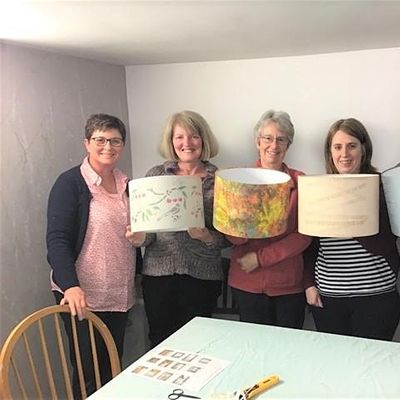 Make a drum lampshade workshop