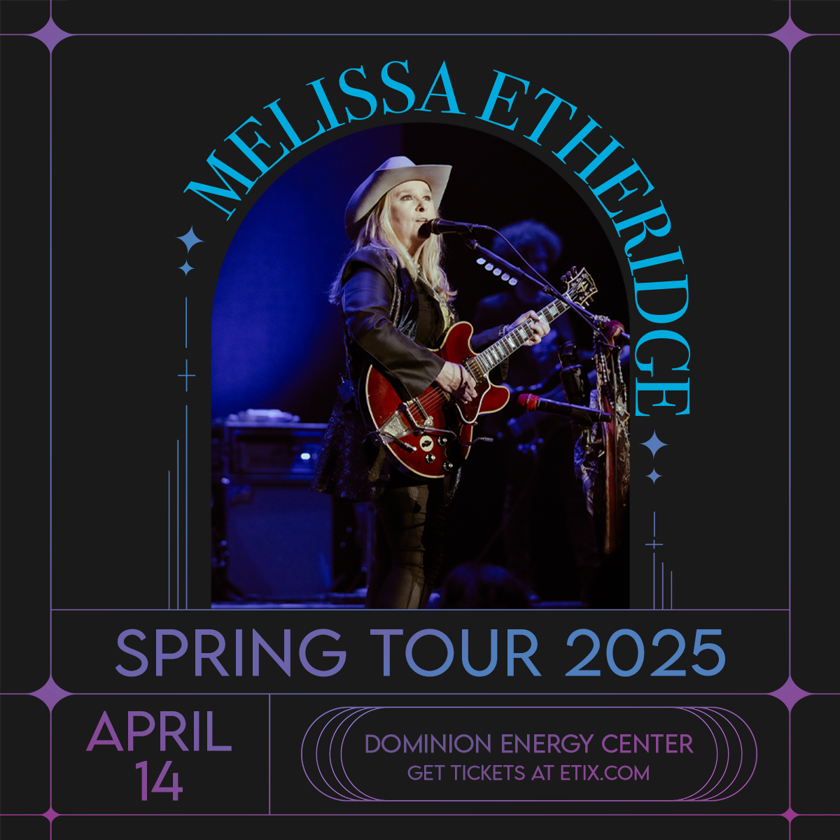 Melissa Etheridge at Norton Center for the Arts, 22 April | Event in Danville | AllEvents