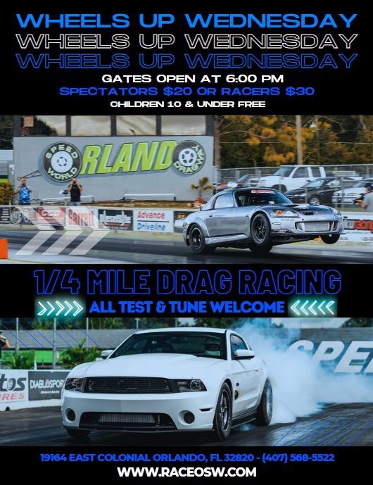 Bithlo Bus Races WHEELS UP WEDNESDAY, Orlando Speed World Dragway, Bithlo, January 10 ...