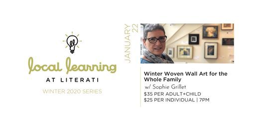 Local Learning Winter Woven Wall Art For The Whole Family At