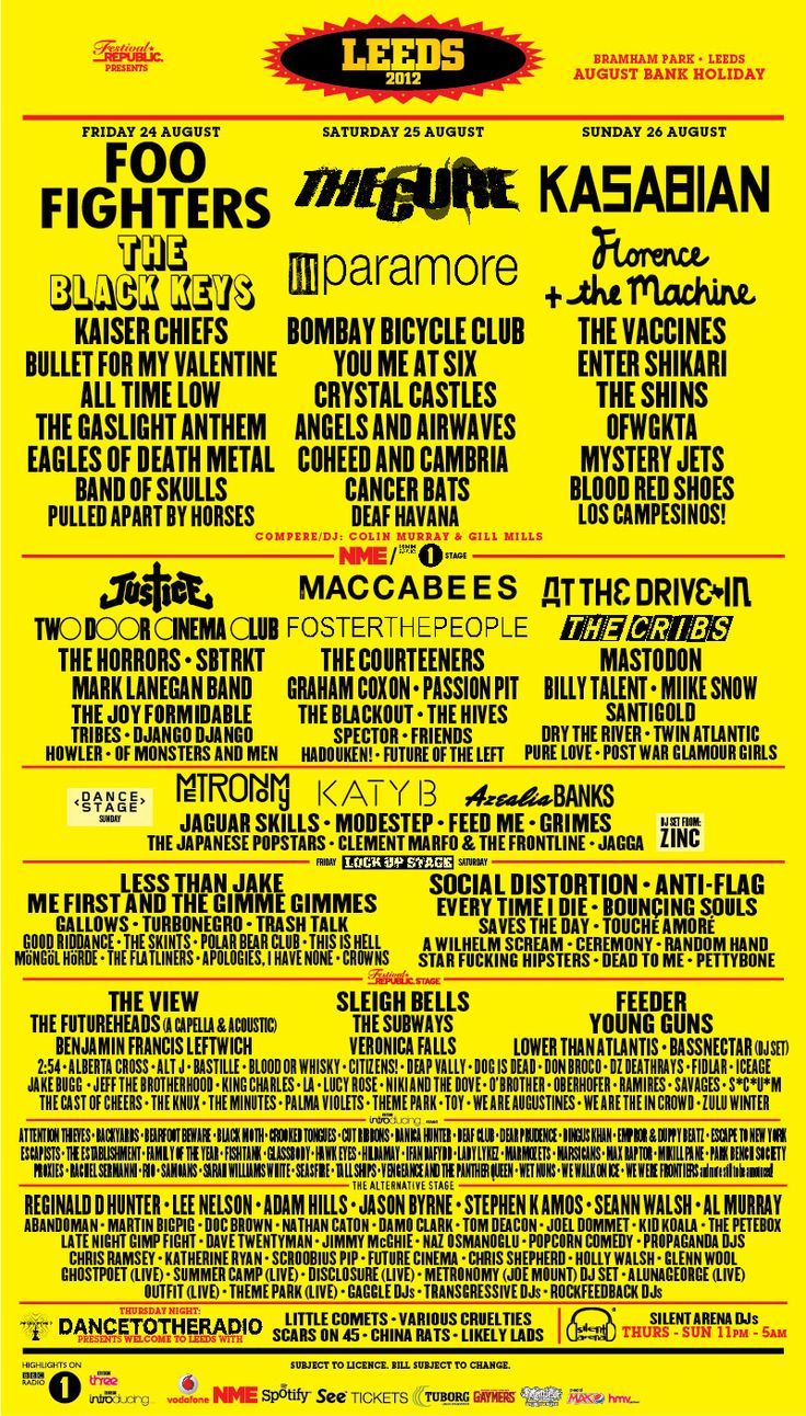 Feeder Leeds Tickets, 26 September | Event in Leeds | AllEvents