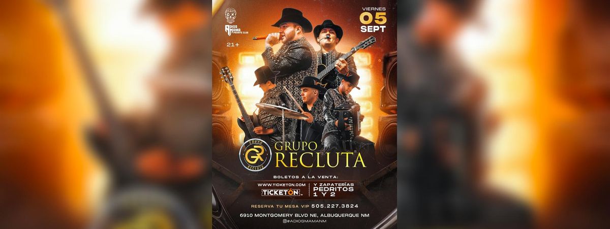 GRUPO RECLUTA EN ALBUQUERQUE, 5 September | Event in Albuquerque | AllEvents