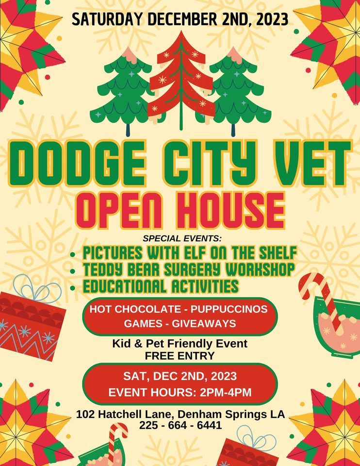 Dodge City Vet Open House, Dodge City Veterinary Hospital, Shenandoah