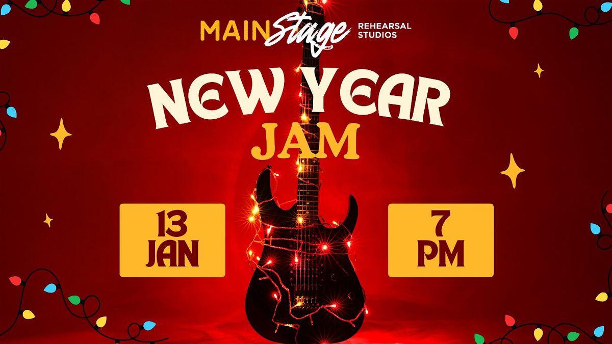 Main Stage Open Jam - First Jam of 2026, 13 January | Event in Hamilton | AllEvents