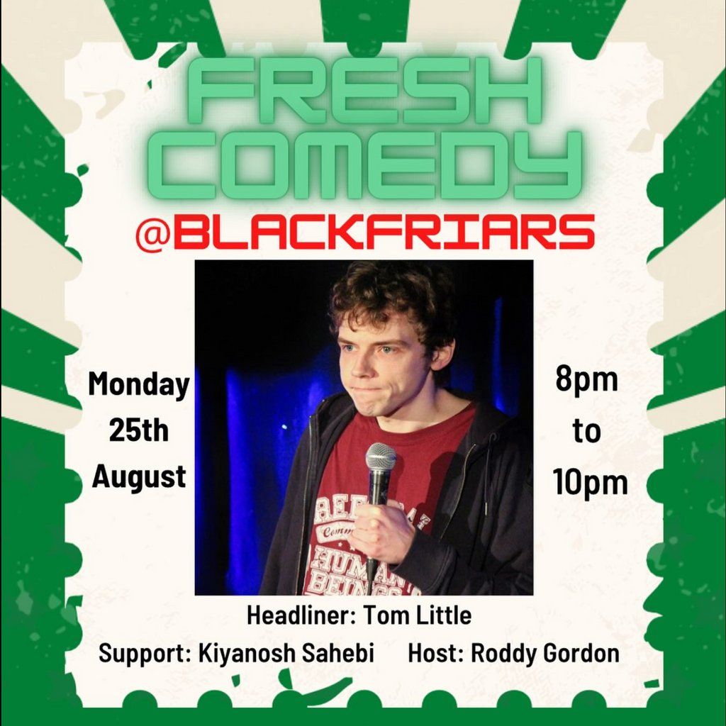 Fresh Comedy at Blackfriars, 25 August | Event in Glasgow | AllEvents