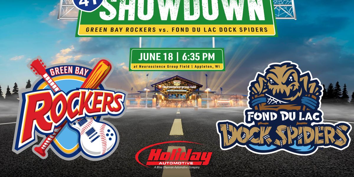 Fond du Lac Dock Spiders at Green Bay Rockers, 6 June | Event in Green Bay | AllEvents