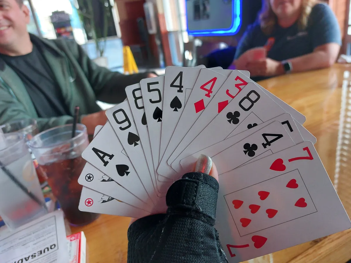 Tuesday night Spades at Gamers Tavern in Cary