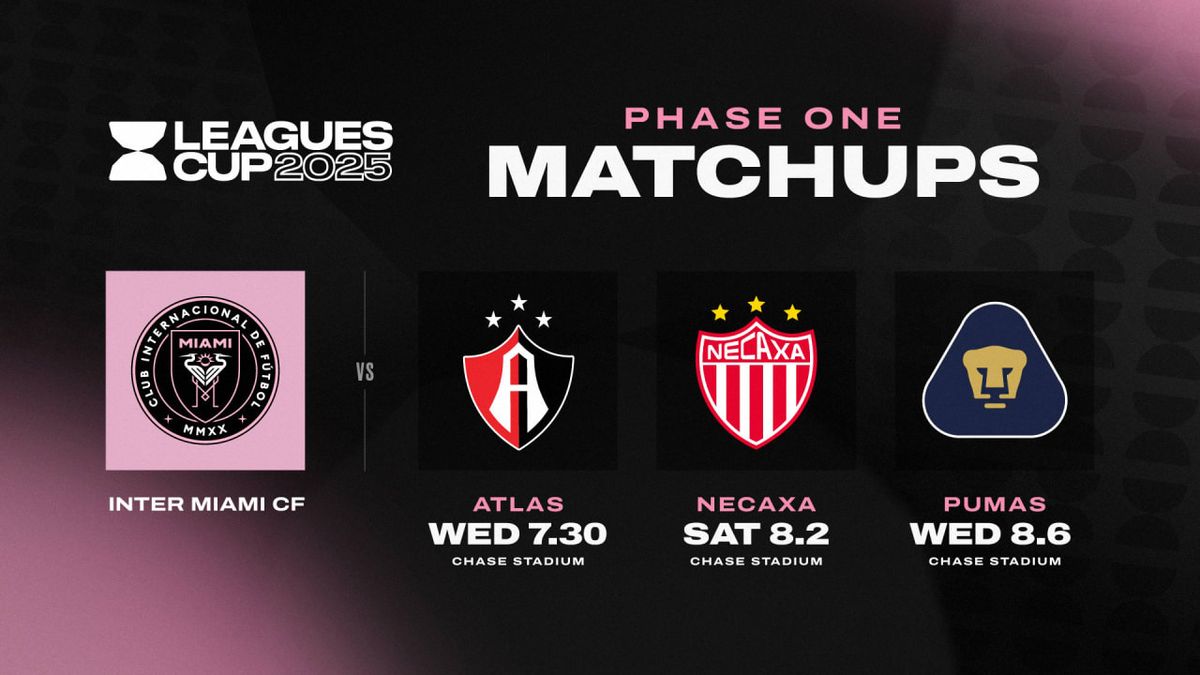 Leagues Cup: Inter Miami CF vs. Club Necaxa, 1 August | Event in Fort Lauderdale | AllEvents