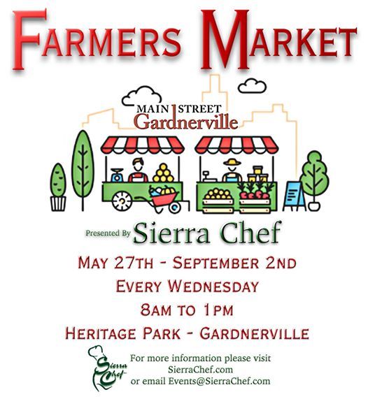 Main Street Gardnerville Farmers Market Presented By Sierra Chef