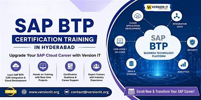 SAP BTP Certification Training in Hyderabad | Upgrade Your SAP Cloud Career