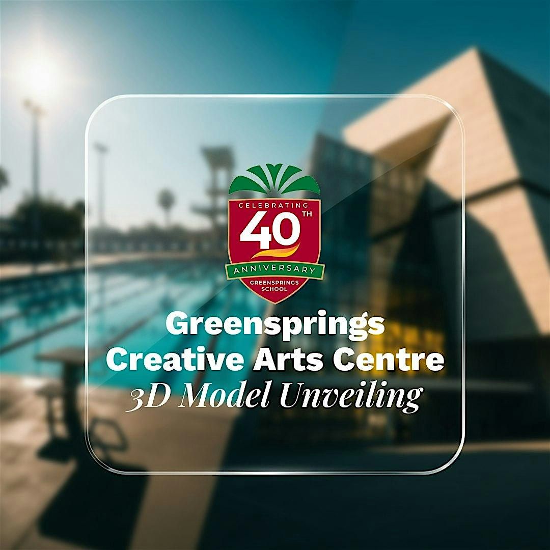 Greensprings Creative Arts Centre 3D Model Unveiling, 18 December | Event in Lagos | AllEvents
