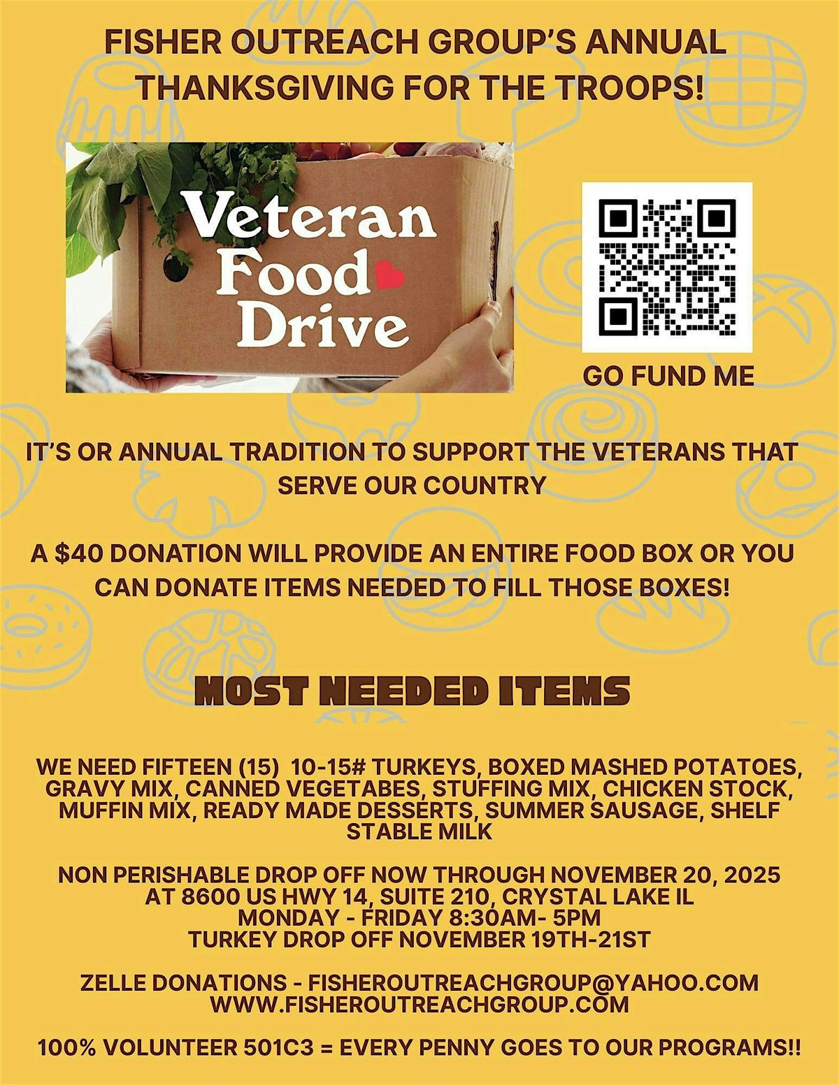 Thanksgiving for the Troops | Event in Crystal Lake | AllEvents