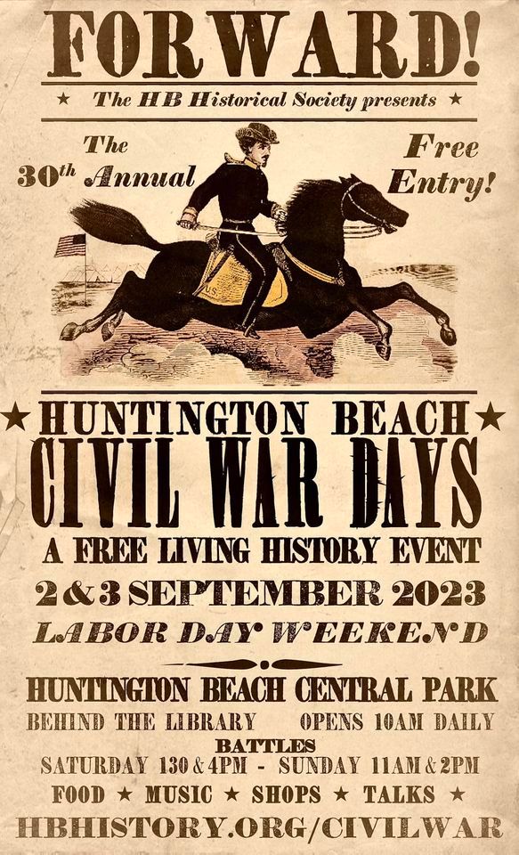 Huntington Beach Civil War Days, Huntington Beach Central Park