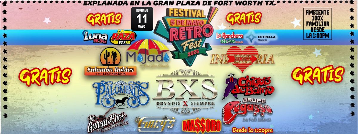 Festival Retro 5 de Mayo, 11 May | Event in Fort Worth | AllEvents