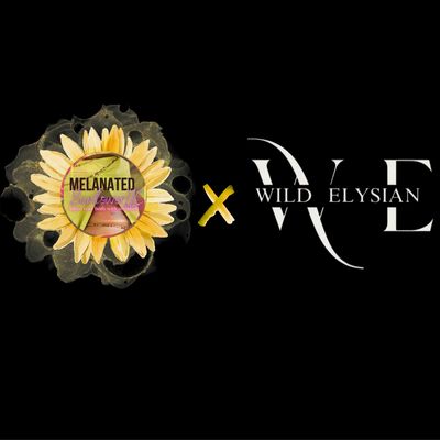 Melanated Sunflower x Wild Elysian logo