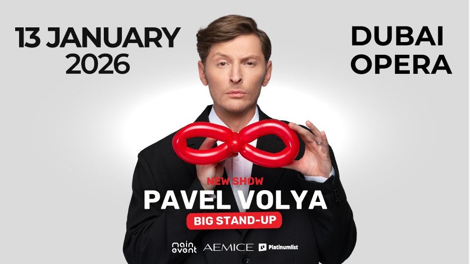 Pavel Volya in Dubai, 13 January | Event in Dubai | AllEvents